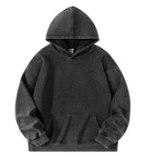 Vintage Washed Oversized Pullover Hoodie