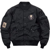 Embroidered Techwear Bomber Jacket