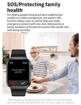 2026 New Accurate Diagnosis Smart Watch Body Fat ECG Blood oxygen BP Health Sport HD AMOLED Screen Call Smart Watches man woman