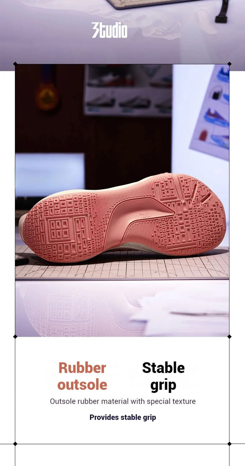 361 Degrees Genesis Men's Basketball Shoes Profssional Training Light Breathable Wear-resistant Non-slip Male Sneakers 672511111