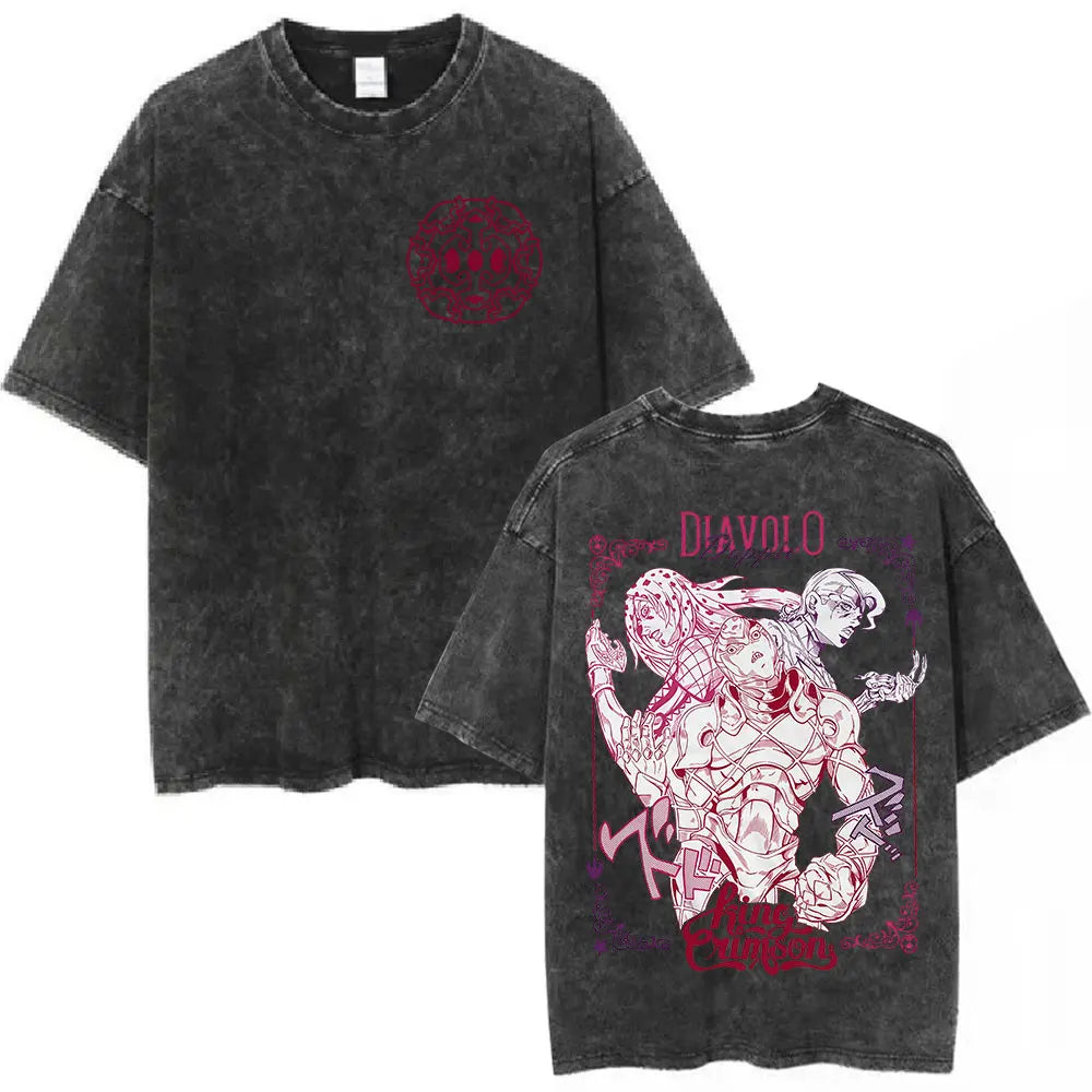 JoJo’s Bizarre Adventure: Steel Ball Run Washed Tee
