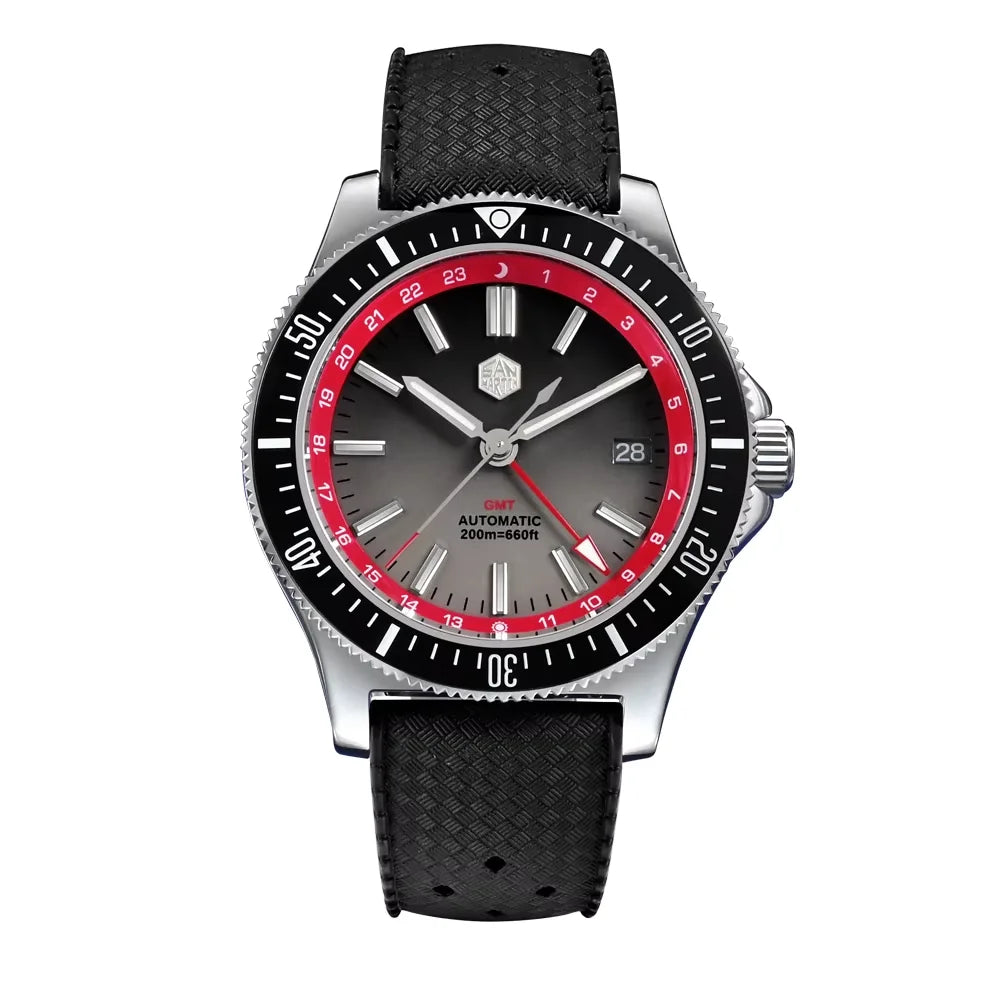 San Martin 41mm GMT Dive Watch – NH34 Automatic