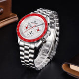 PAGANI DESIGN Meteorite Dial Luxury Quartz Watch For Men Speed Sport Chronograph Waterproof AR Sapphire crystal Wrist watch Men