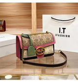 Carriage Emblem Crossbody Box Bag