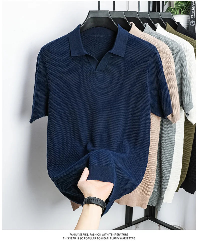 Men's Premium Cotton Polo Shirt | Relaxed Summer Fit