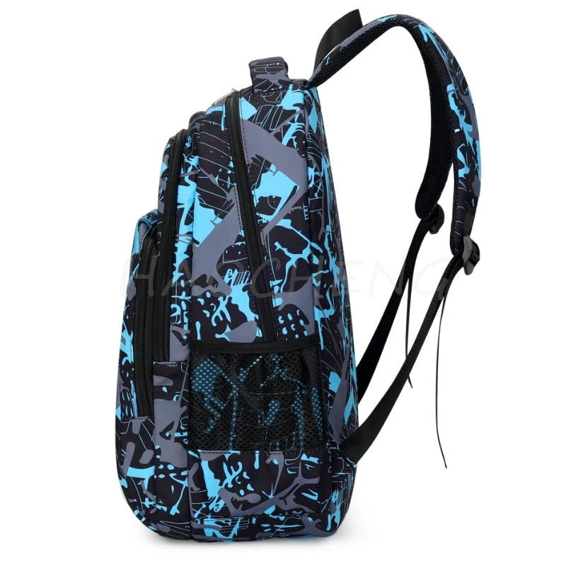 Hot Katseye Funny Print Backpacks WIth Lunch Bags Multi-pocket Camouflage Teens Travel Laptop Backpack Women School Bag Mochila