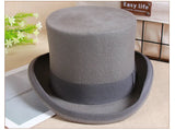 Men's Classic Wool Top Hat | Gentleman Magician Style