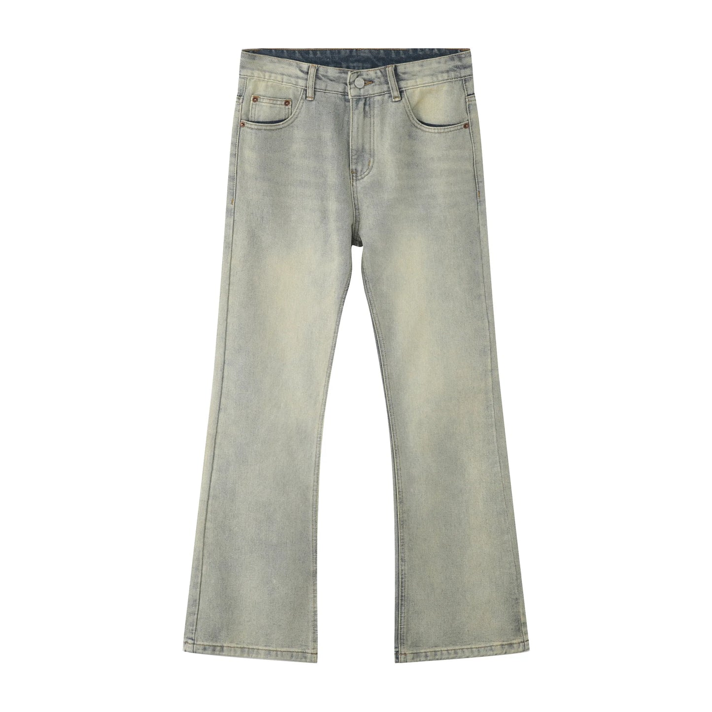 Men's Vintage Loose Denim Jeans | Streetwear Style