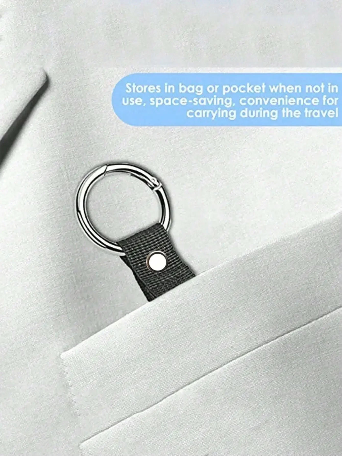 Travel Luggage Strap with Backpack Clip