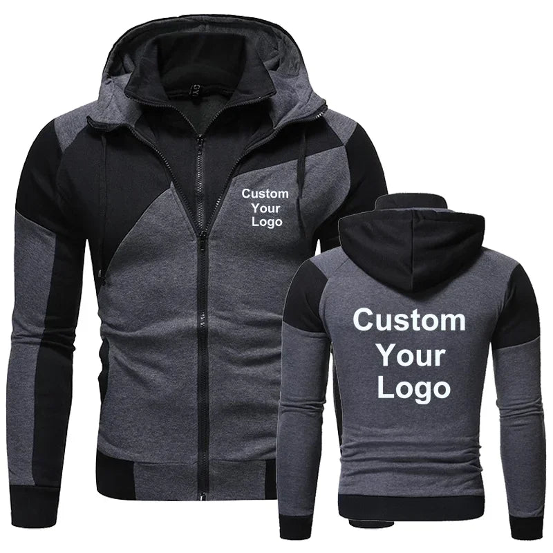 Men's Double-Zipper Hoodie