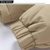 Autumn Winter Men Outdoor Removable Hooded Windbreak Jacket Coats Men Warm Outwear Casual Fashion Solid Parkas Jacket Male Tops