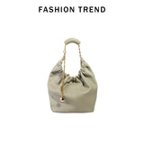 Mendy Women Bags Handbag Cloud Shape Versatile Women's Shoulder Bag Crossbody Underarm Bag Drawstring Desginer High Quality Soft