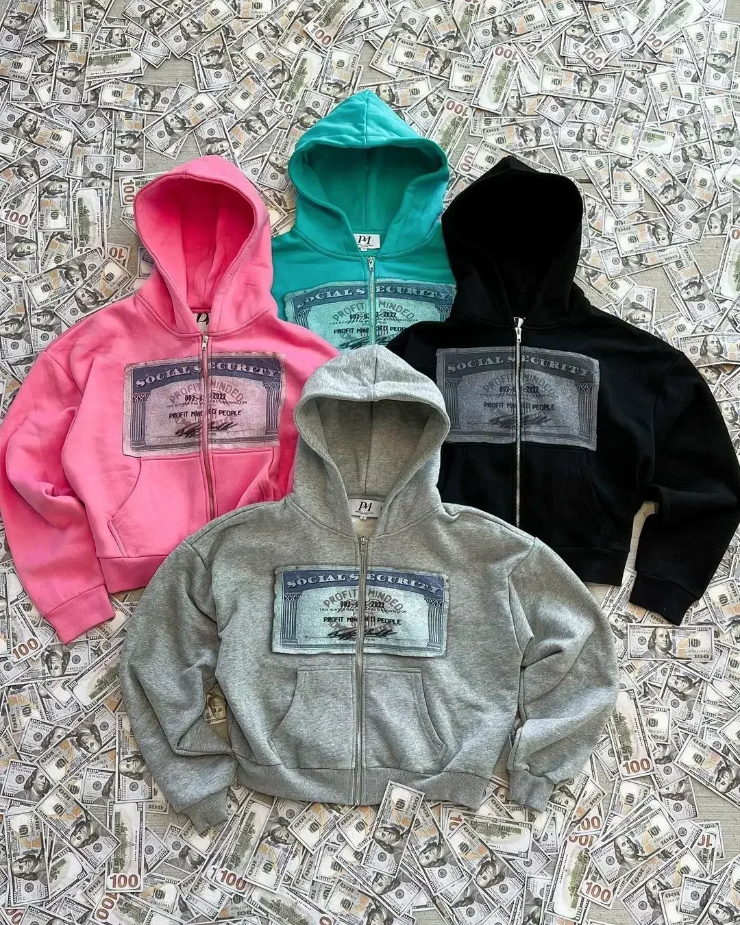 Y2K Graphic Zip-Up Hoodie for Everyday Street Style