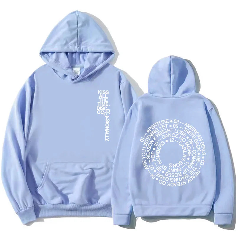 Harry Styles Disco Graphic Fleece Hoodie