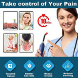 Handheld Red Infrared Light Therapy Wand, Portable Home Physiotherapy for Oral & Joint Care
