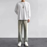 Men’s Retro Relaxed Straight-Leg Denim Jeans