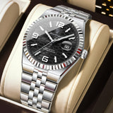 POEDAGAR 839 Men's Luxury Quartz Watch | Luminous & Waterproof