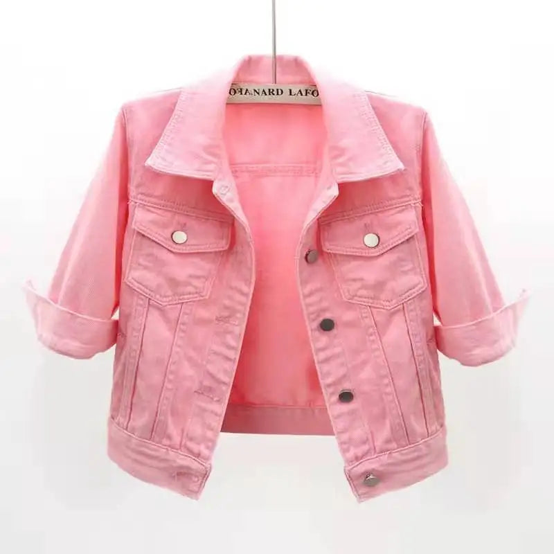 Women's Premium Cotton Denim Jacket