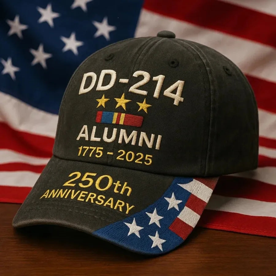 Patriotic Embroidered Baseball Cap – Adjustable Unisex Sun Hat