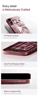 Baseus Clear Magnetic Case for iPhone 17 & 18 Pro Max