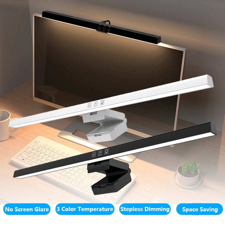 Monitor Light Bar – Stepless Dimming USB Desk Lamp