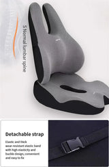 Pelvic Tilt Correction Seat Cushion, Memory Cotton Butt Cushion, Buttocks Chair, Home, Office, Car Cushion, Thickened Seat Cushi