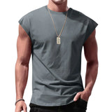 Men's Loose Short Sleeve T-Shirt — Round Neck Casual Summer Top