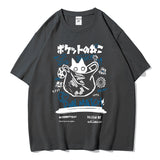 Kawaii Cat Harajuku Streetwear Tee