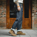 MADEN 13.5oz Selvedge Raw Denim Jeans – Men's Straight Fit