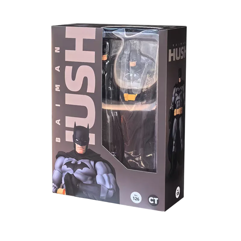 2025 NEW CT Toys Batman Figure Batman Mafex 126 Action Figure DC Justice League Hush Figurine The Dark Knight Collection Kid Toy