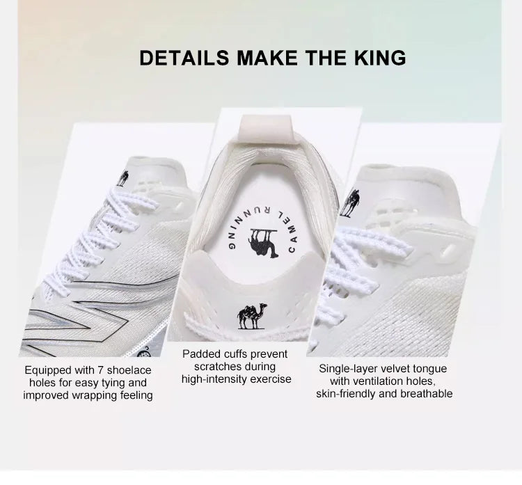 Golden Camel Carbon Plate 10K Men's Running Shoes Professional Racing Training Running Shoes Wear-Resistant Lightweight Sneakers