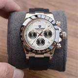 40mm New V2 PAGANI DESIGN Classic fashion Men Quartz Watches Sapphire Retro Chronograph Stainless Steel Waterproof Watch for Men