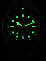 San Martin 3D Waffle Dial New 40mm Dive Watch NH35 Men's Watches Automatic Mechanical Sapphire Waterproof 200m Luminous SN0128