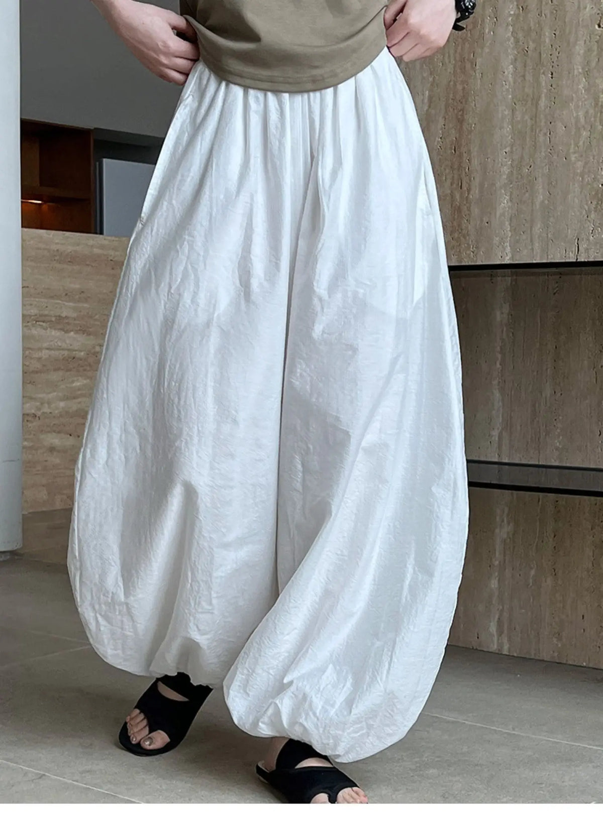 Women's High-Waist Loose Lantern Pants