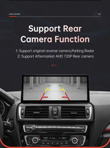 12.3'' BMW F20/F21/F22/F23 Linux CarPlay & Android Auto Screen