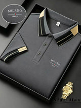 Men's Horse Embroidery Polo | Milan-Style Summer Shirt