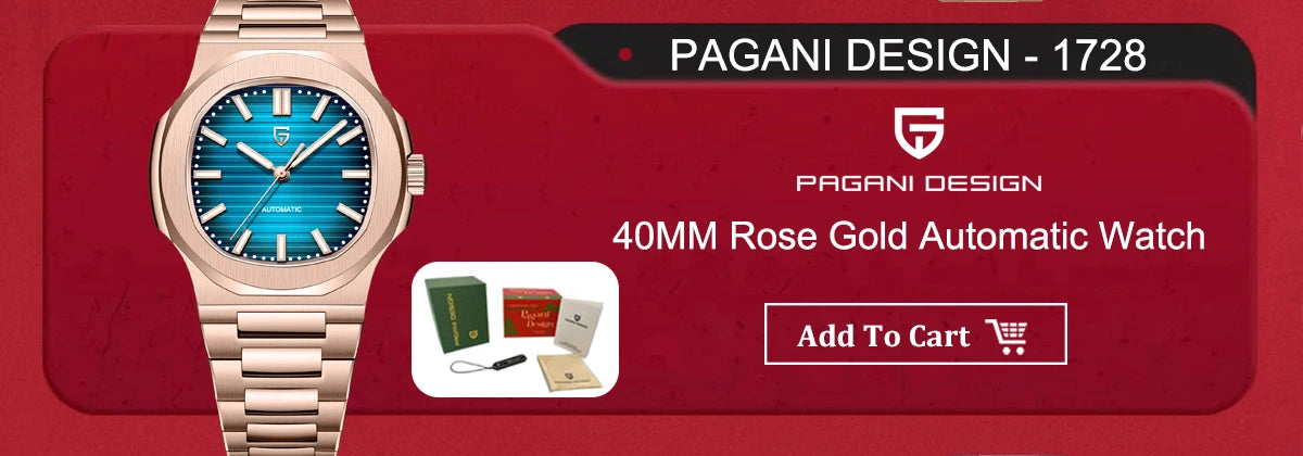 PAGANI DESIGN PD-1752 36mm Automatic Watch