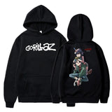 Gorillaz Graphic Hoodie with Relaxed Fit