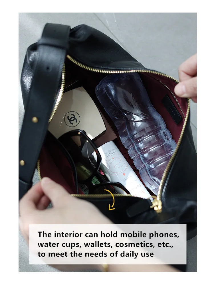2023 Fashion Real Leather Crossbody Bags For Women Luxury Soft Cowhide Shoulder Bag Practical And Portable