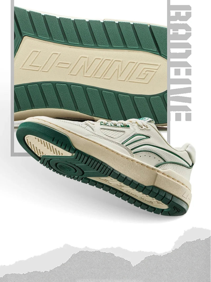 Li-Ning Unisex BADFIVE ROOKIE Basketball Culture Shoes DUAL CUSHION Sport Shoes LiNing Men Women Street Style Sneakers ABCV007