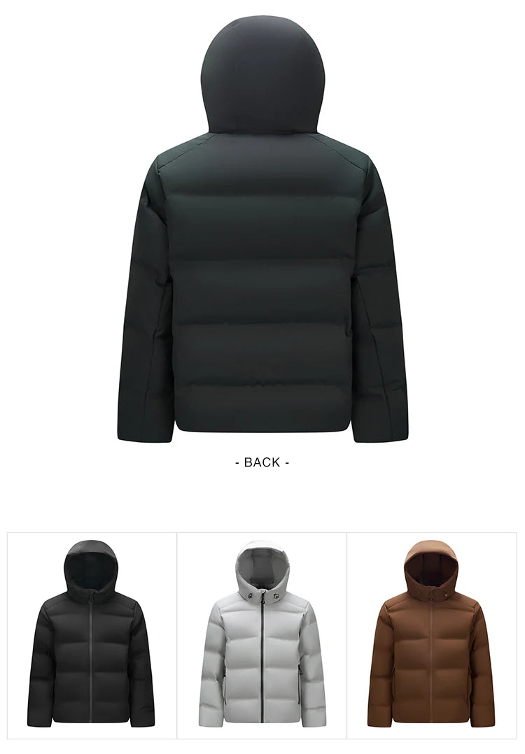Semir Men's Premium Hooded Down Jacket