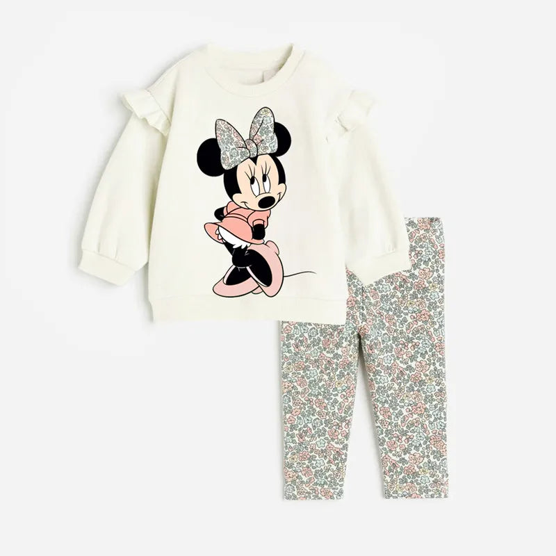 Toddler Girl Floral Print Cotton Set