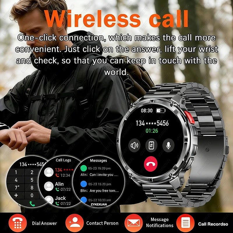 T-REX3 Ultra 1100mAh GPS Smart Watch for Men