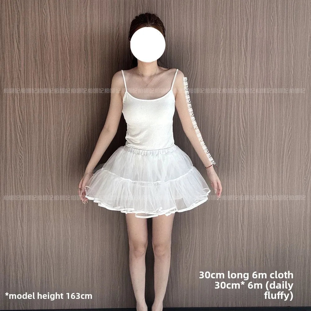 Fluffy Mesh Petticoat Underskirt – Lolita Crinoline