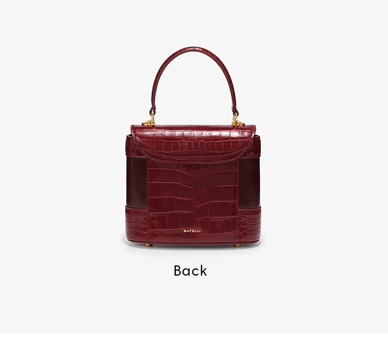 BAFELLI HANDBAG 2026 WOMEN'S NEW LEATHER PURSE EVENING DESIGNER BUCKET CAT LUXURY BRAND FASHION BUSINESS CASUAL BAGS