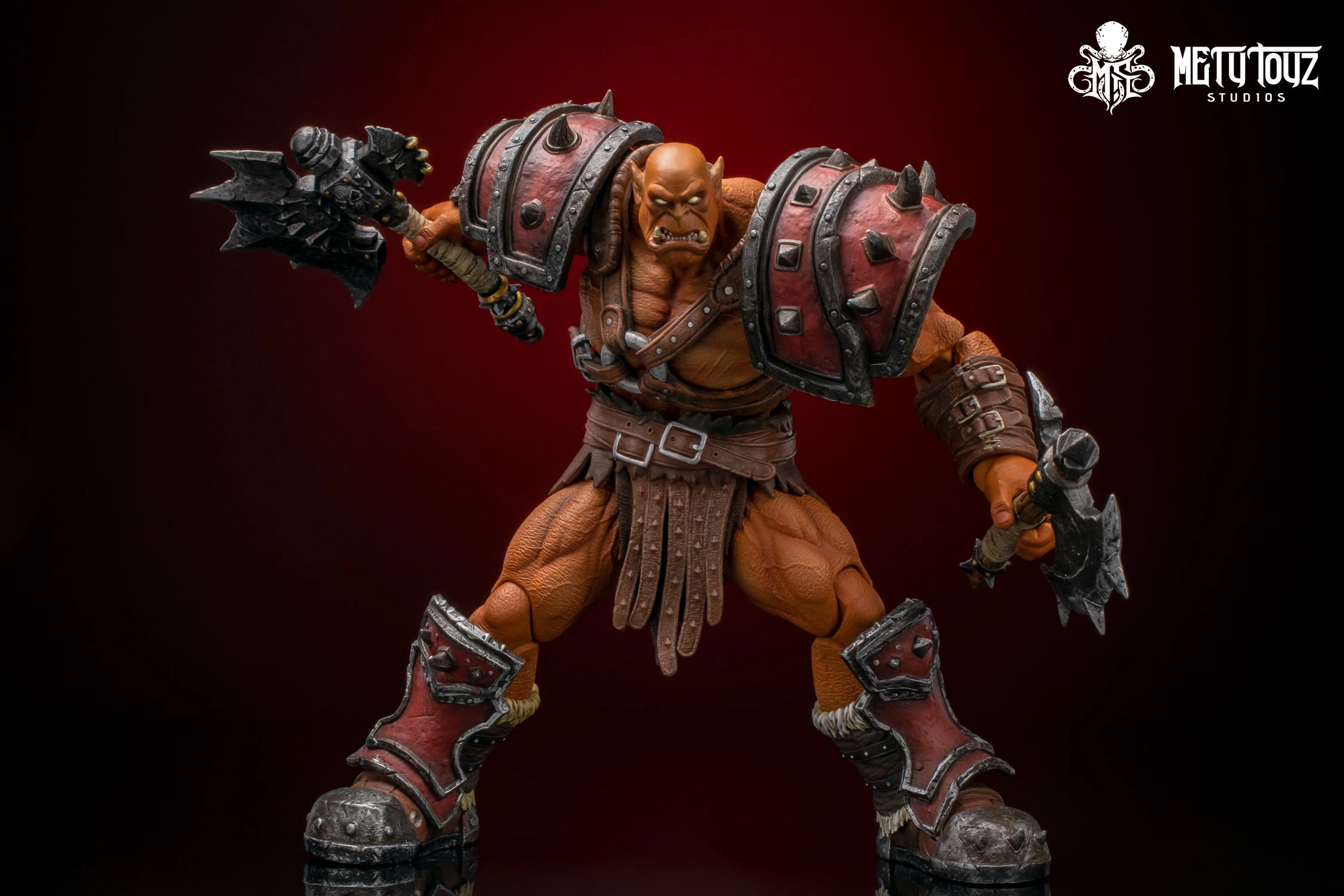Metytoyz Limited Adventurer World Orc Ork Captain Kagas Bounty Hunter Bloody Hands Morlock Soldier Action Figure Special Edition