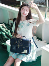 JIAERDI Harajuku Kawaii Handbag Women Harajuku Lolita Briefcase Backpack Jk Student Bag Japanese Shoulder Messenger Bags Y2k