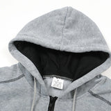 Men’s Fleece Zip-Up Hoodie with Pockets