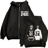 Ilya Rozanov 81 Boston Raiders Fleece Zip Hoodie