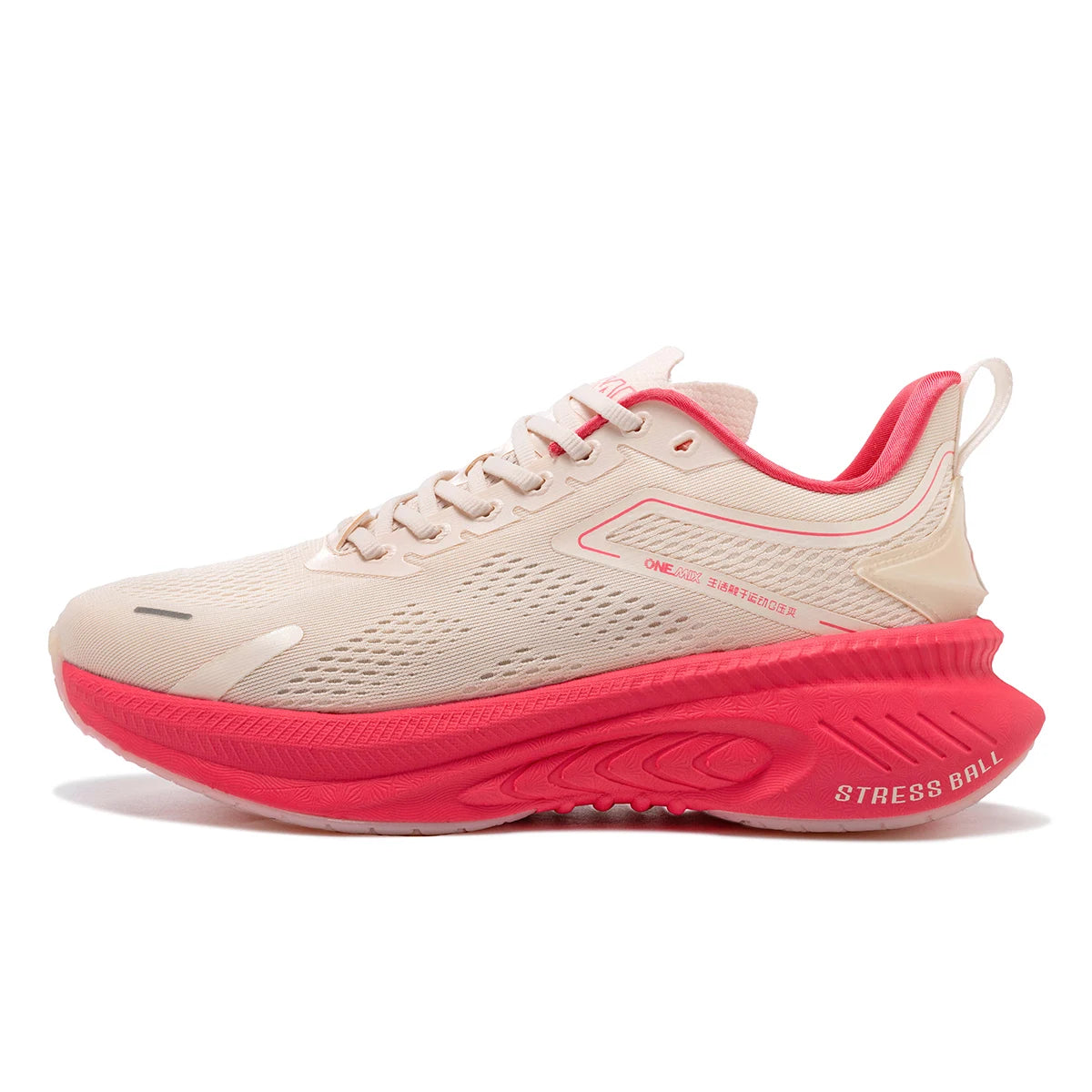 ONEMIX Unisex Breathable Running Shoes — Mesh, Cushioned, Lace-Up